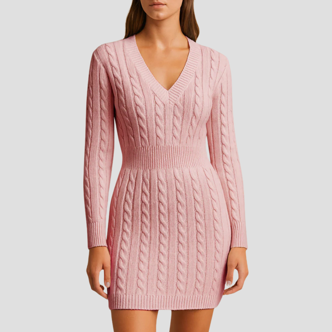 Karen | Knit Jumper Dress