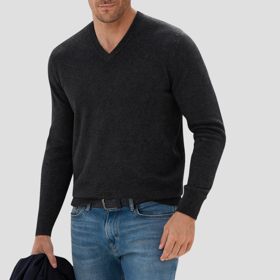 Borden | Classic V-Neck Jumper
