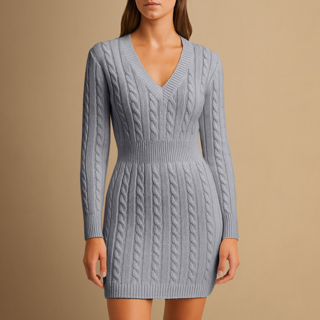 Karen | Knit Jumper Dress