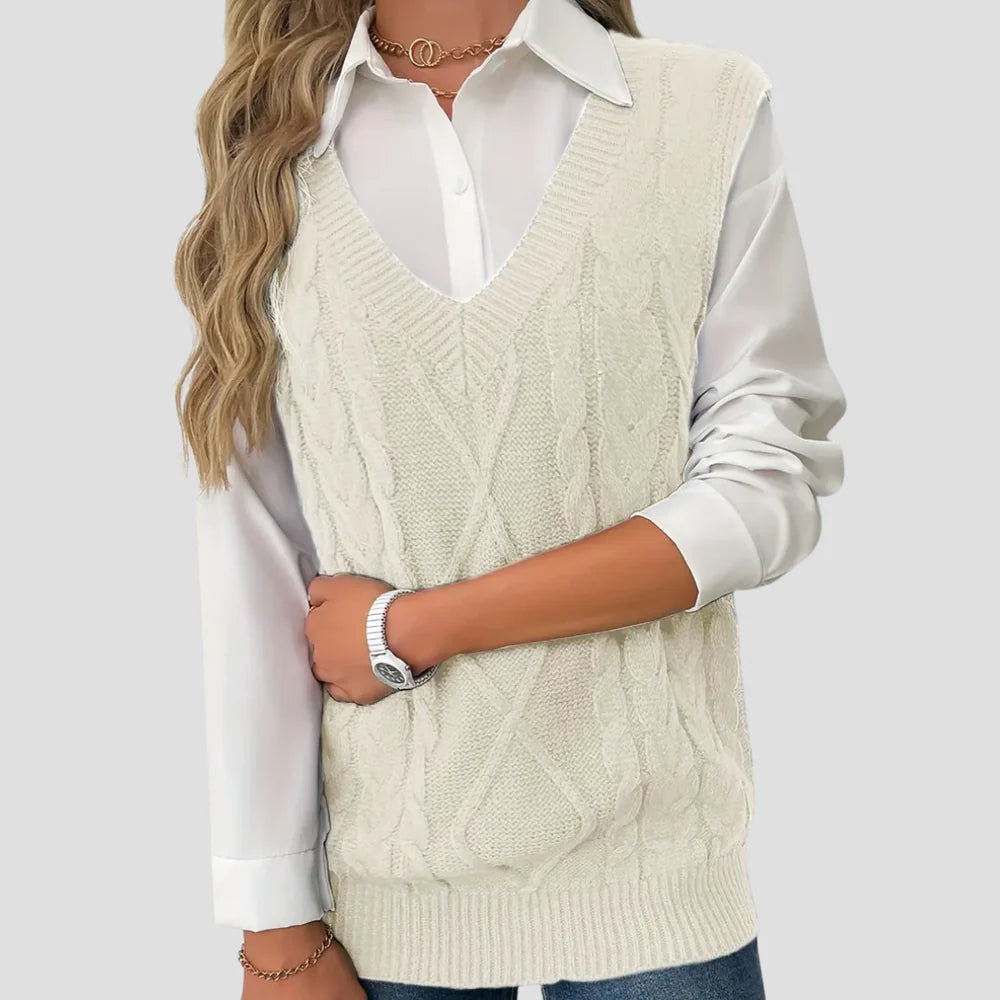 Selina | Knit Sleeveless Jumper