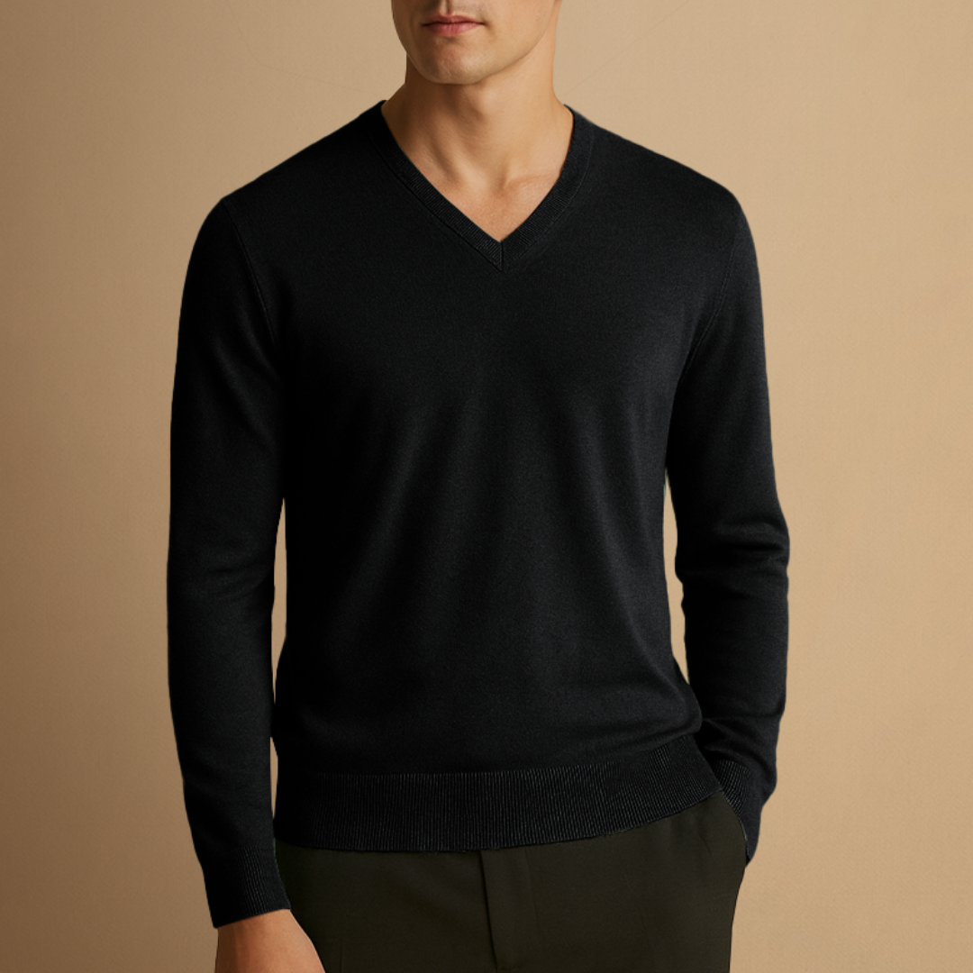 Borden | Classic V-Neck Jumper
