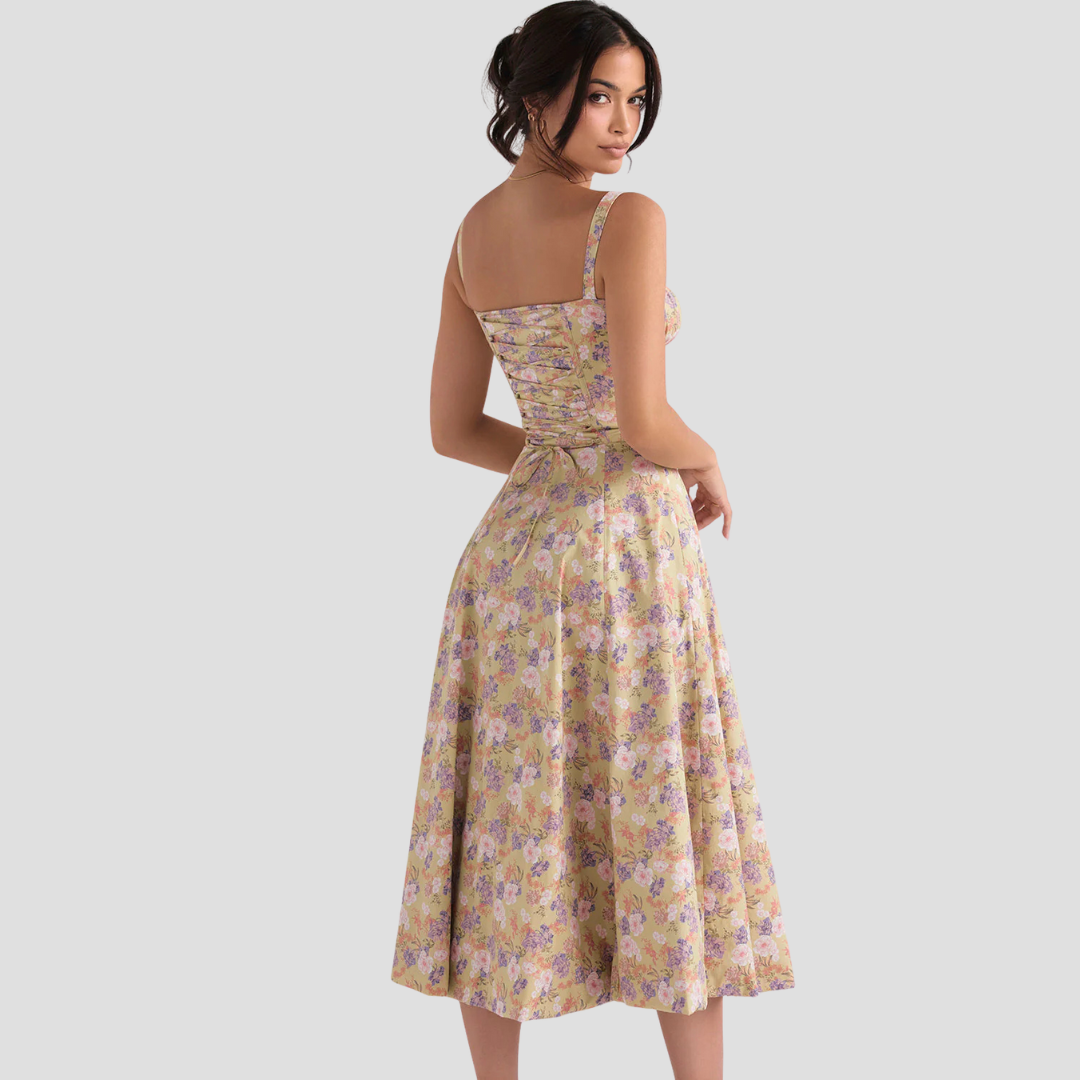 Maya | Floral Midi Dress