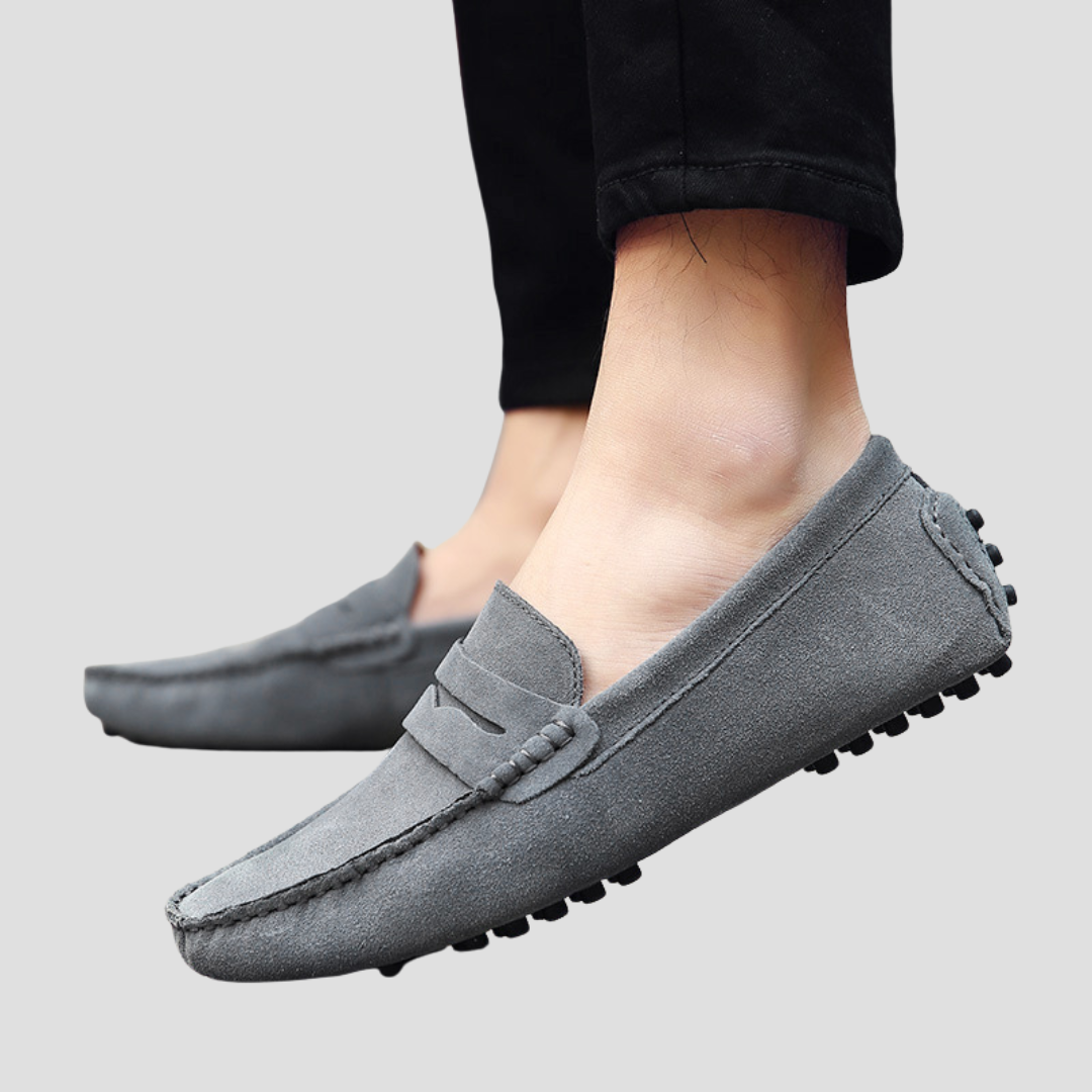 Edward | Cowhide Driving Loafers