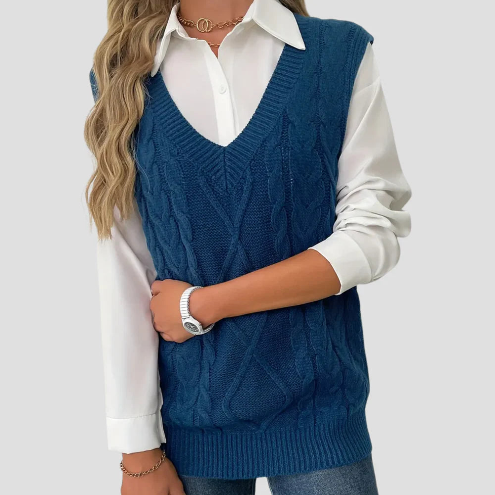 Selina | Knit Sleeveless Jumper