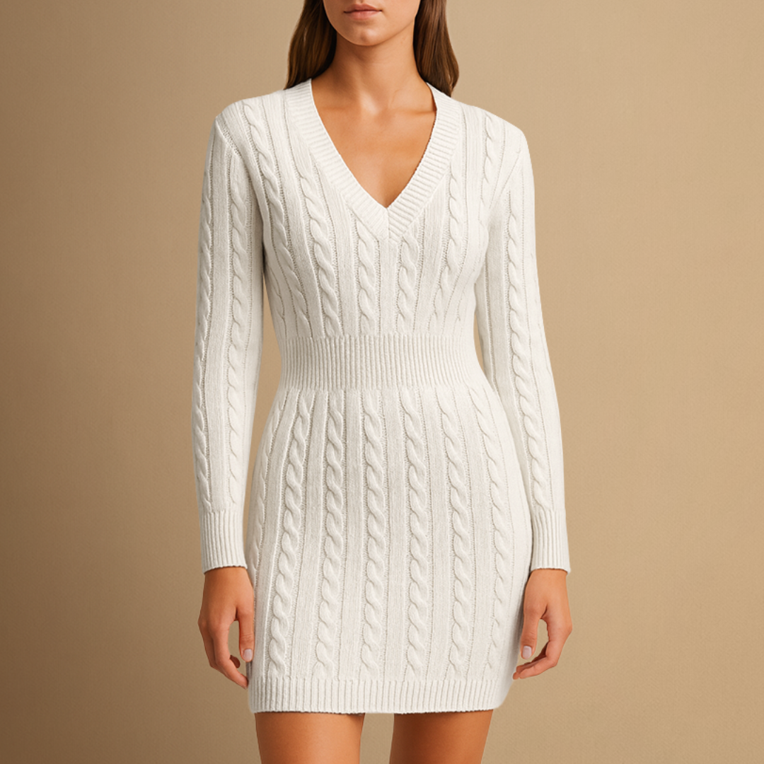 Karen | Knit Jumper Dress