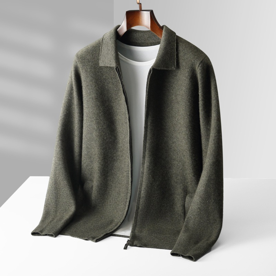 Dominic | Pure Wool Cardigan
