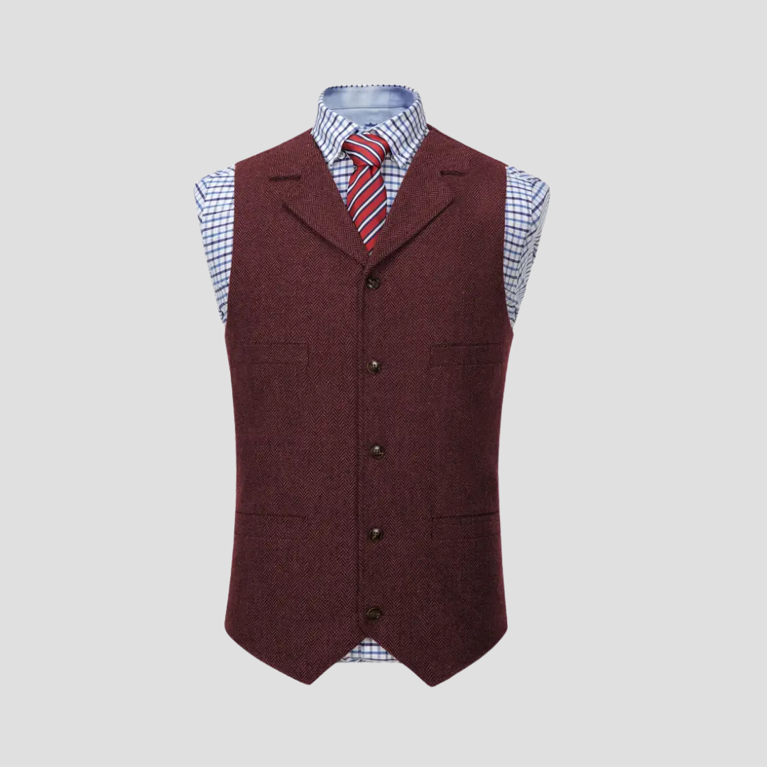 Carver | Classic Tweed Vest
