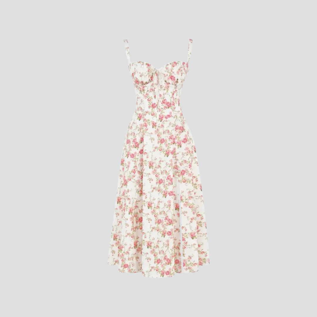Maya | Floral Midi Dress