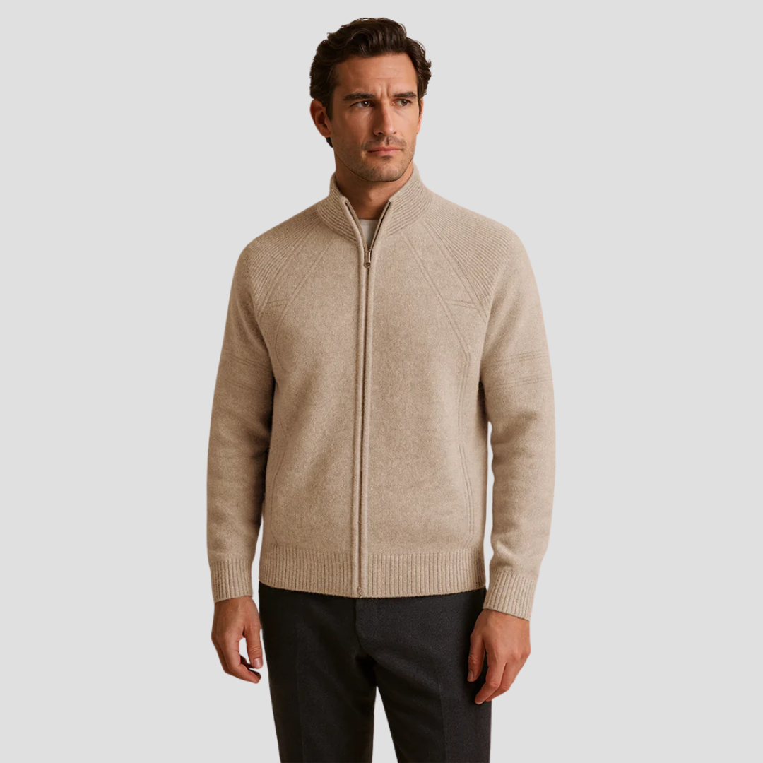 Stedman | Wool Zip Cardigan
