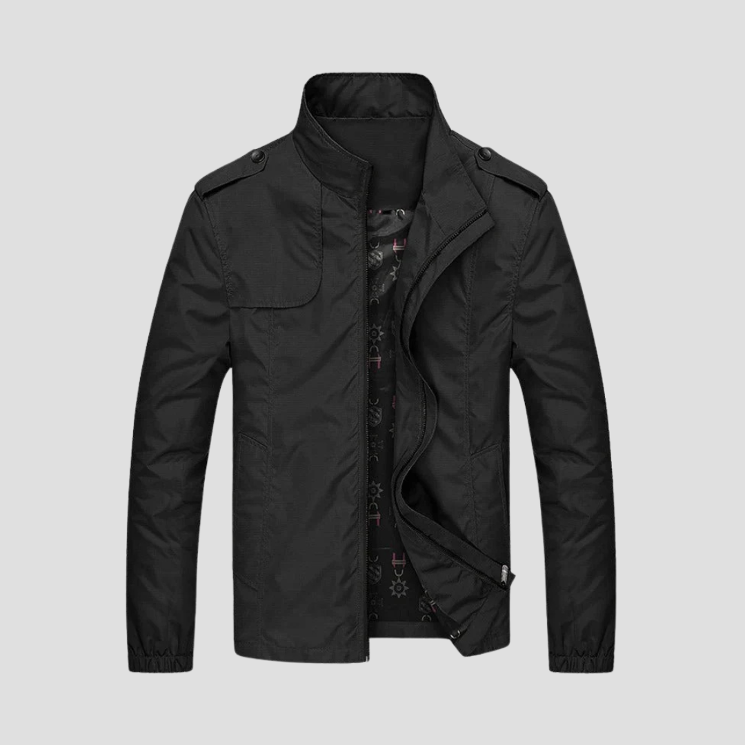 Nigel | Nylon Zip-Up Jacket