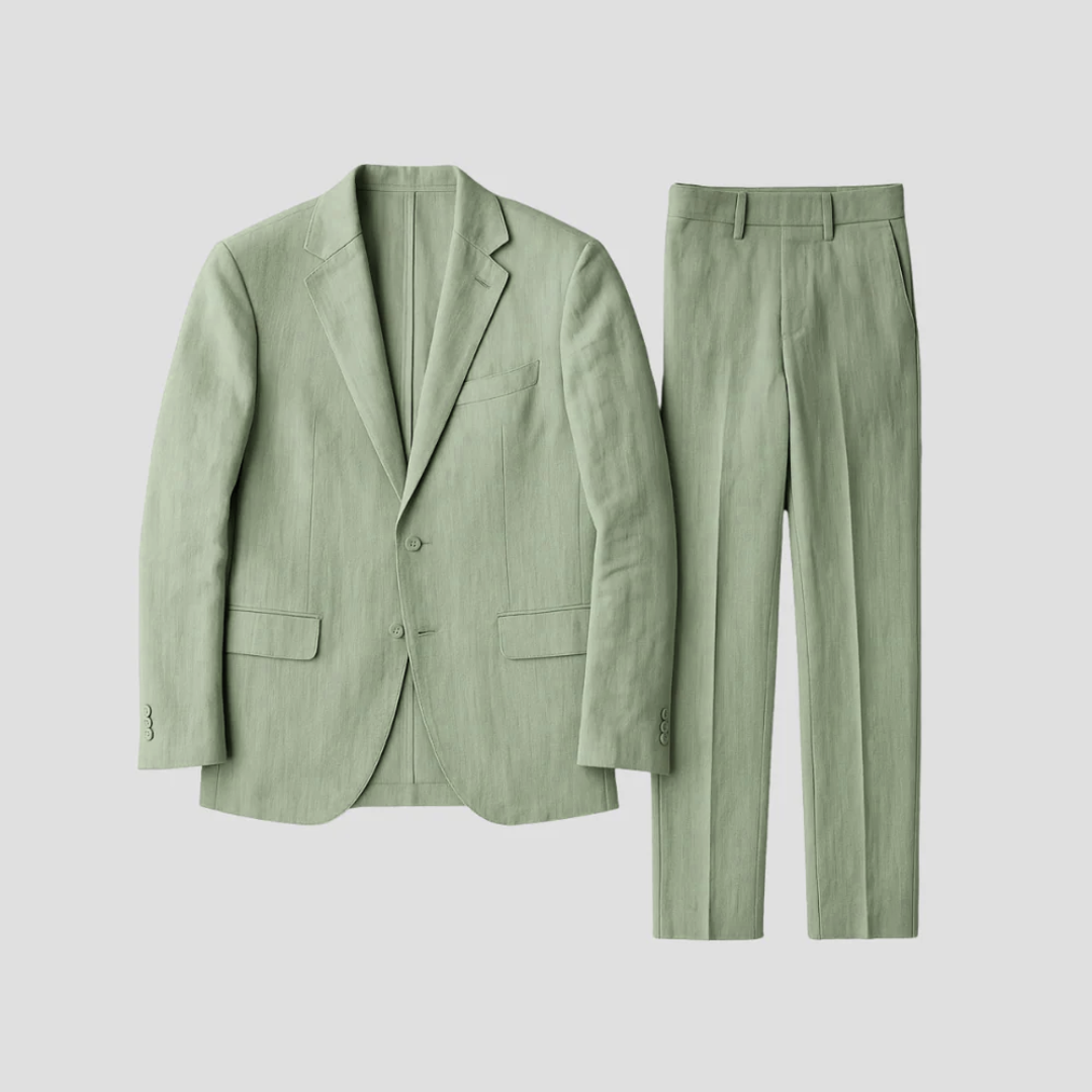 Hugh | Linen Two Piece Suit
