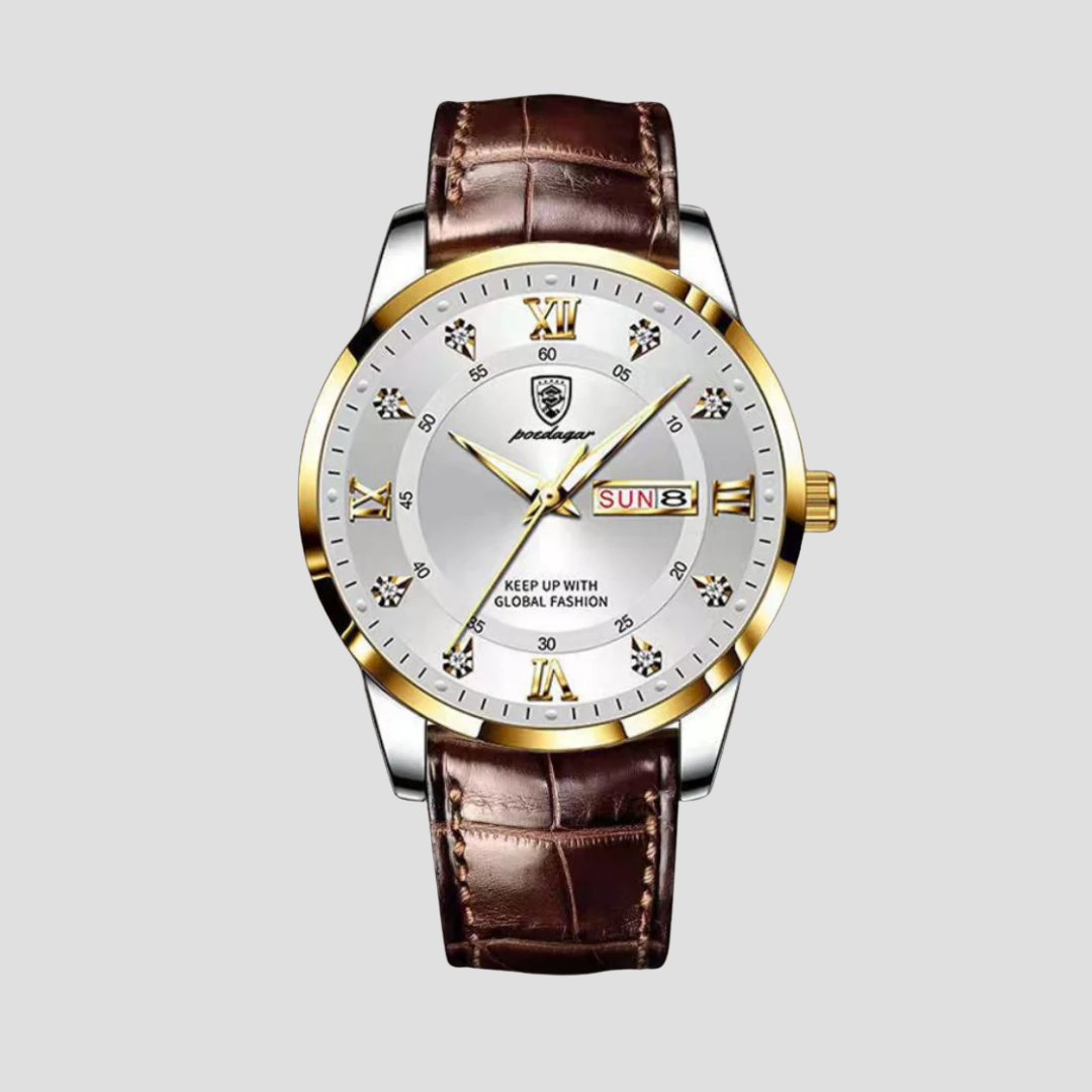 Brandon | Leather Strap Watch