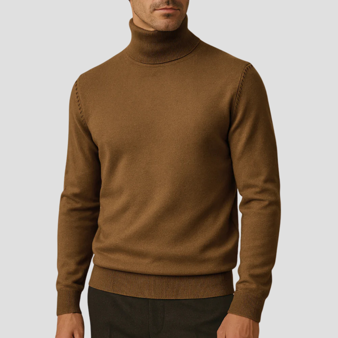 Basil | Turtleneck Knit Pullover