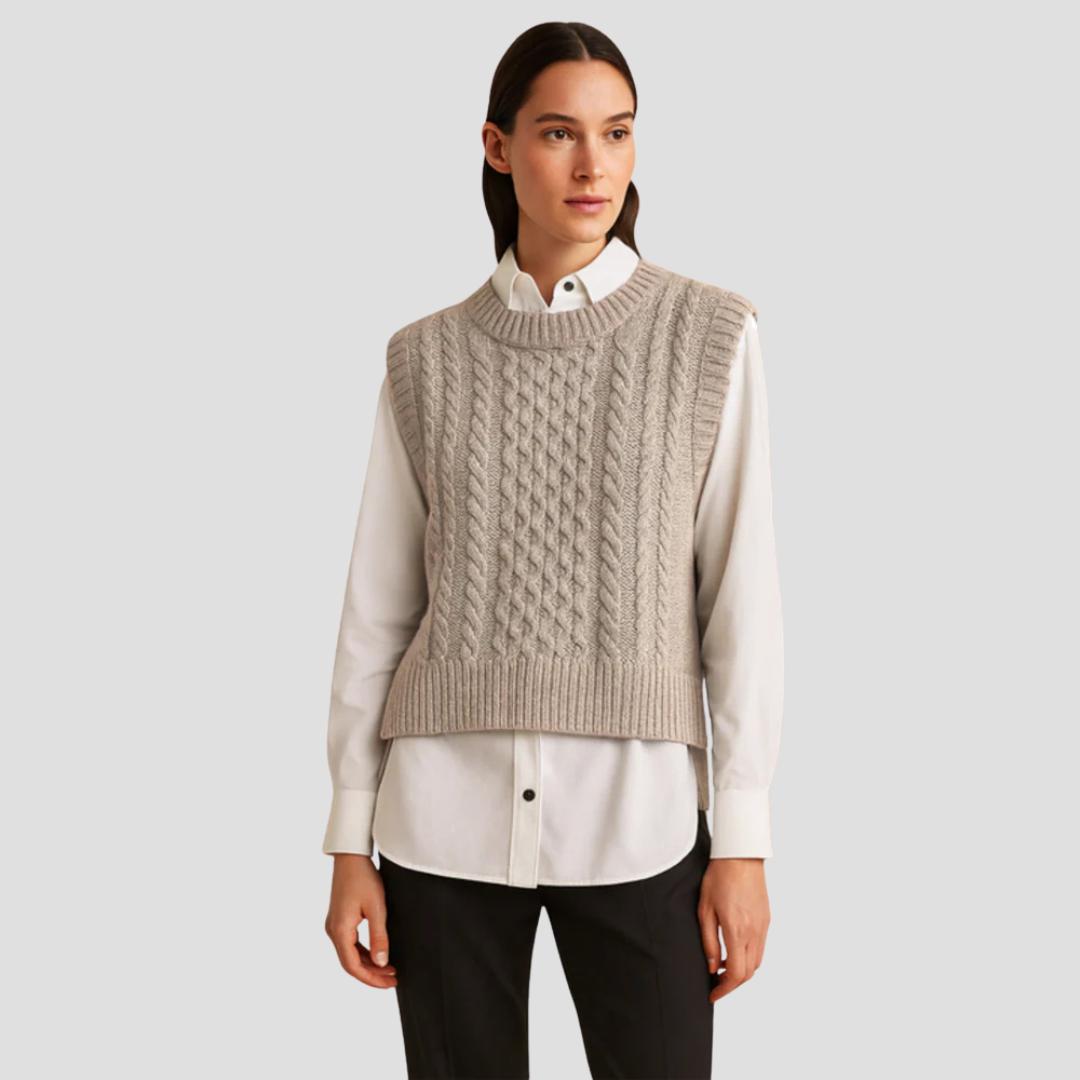 Maud | Knitted Sweater Vest