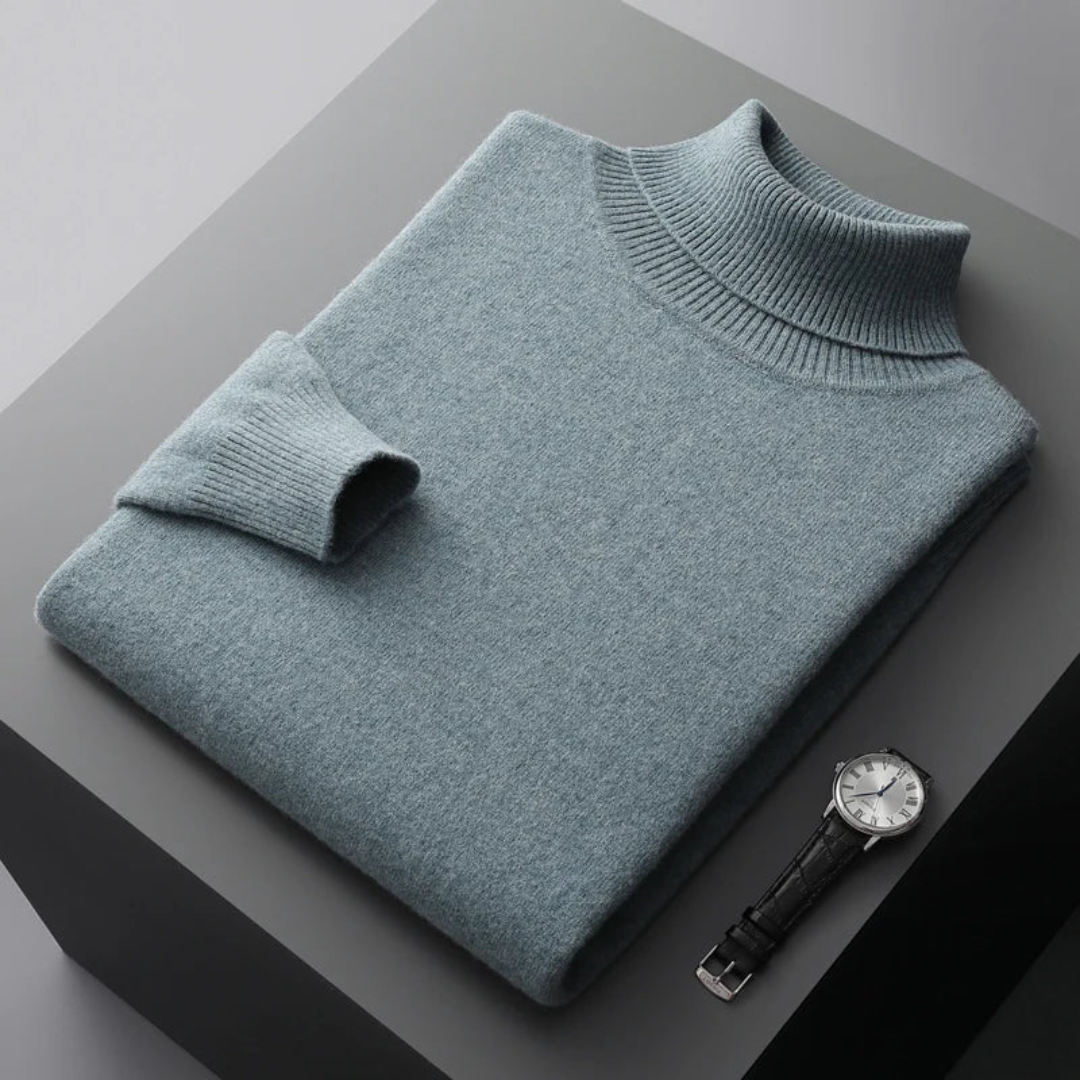 Sinclair | Ribbed Turtleneck Jumper