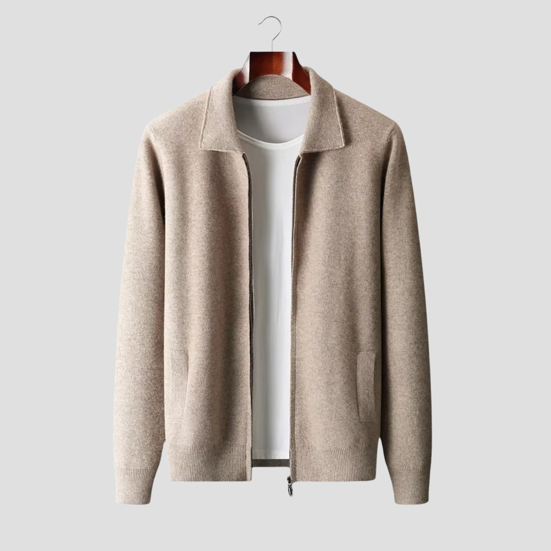Dominic | Pure Wool Cardigan