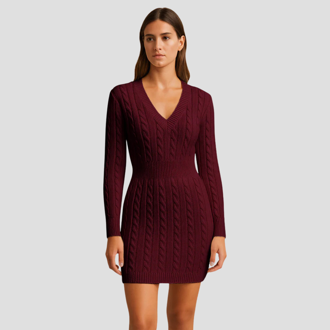 Karen | Knit Jumper Dress