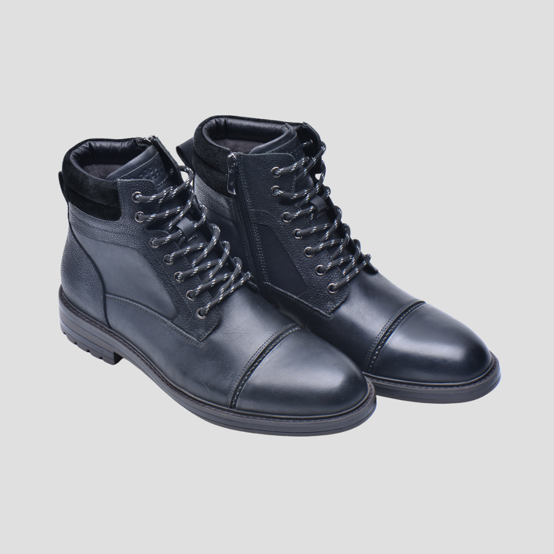 Oswald | Lace-Up Ankle Boots