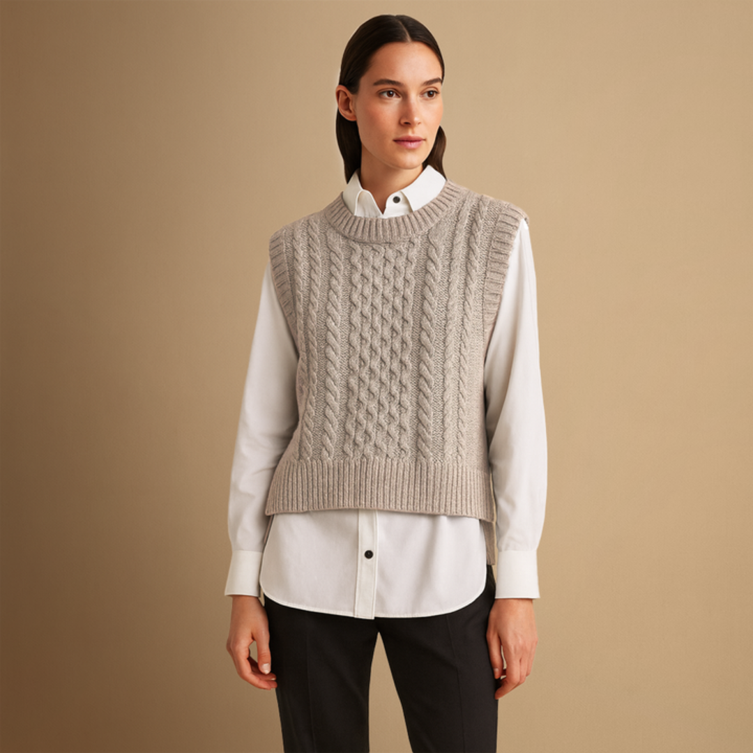Maud | Knitted Sweater Vest