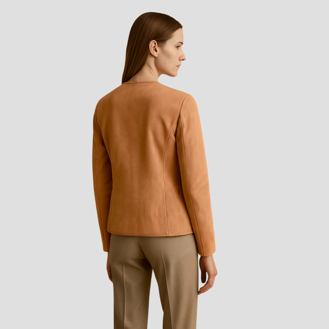 Zosia | Cropped Round-Neck Jacket