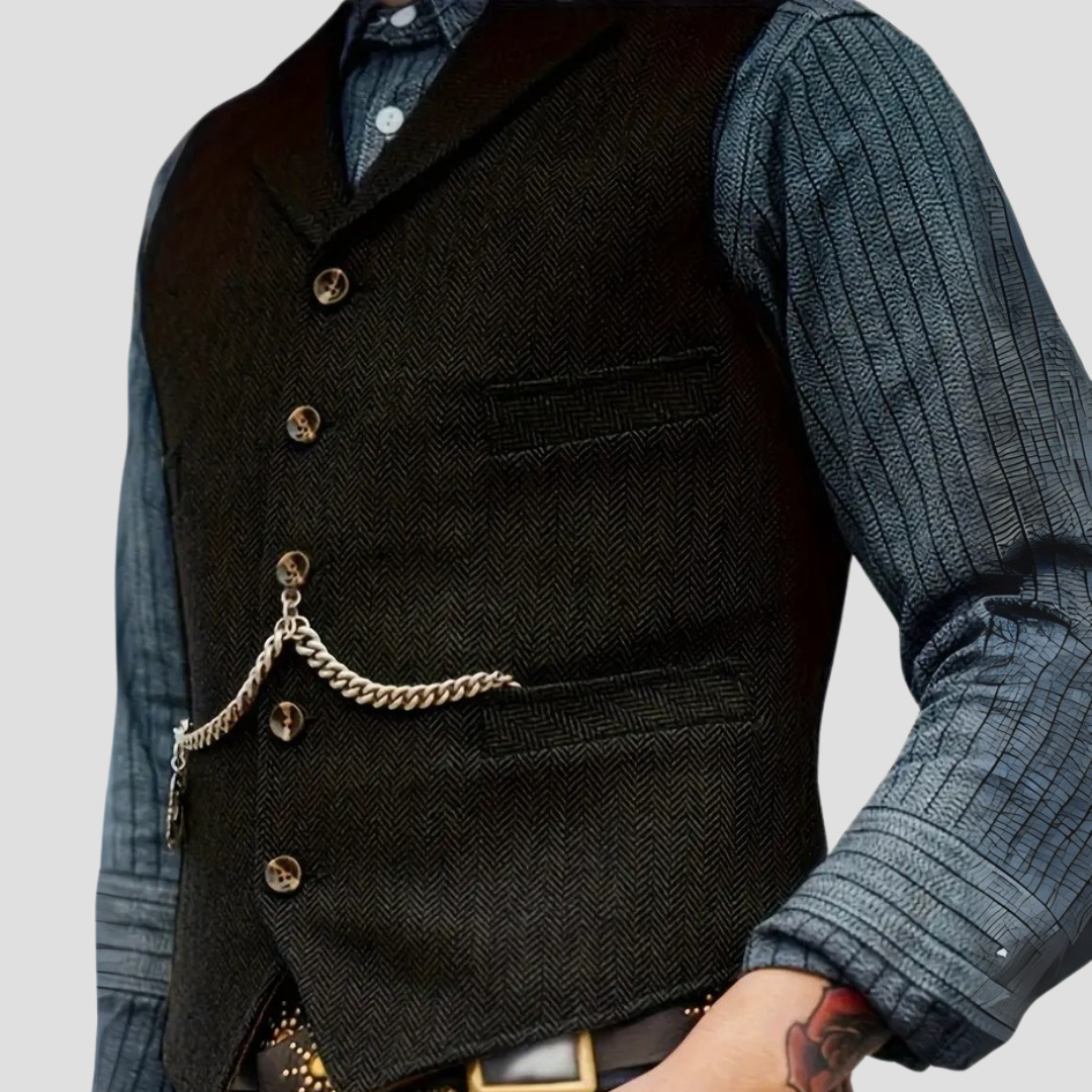 Carver | Classic Tweed Vest