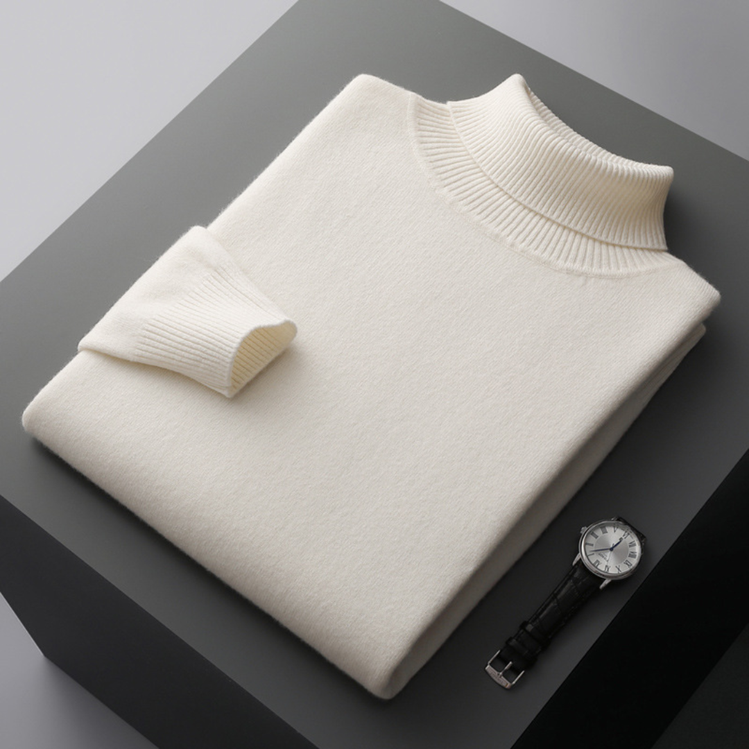 Sinclair | Ribbed Turtleneck Jumper