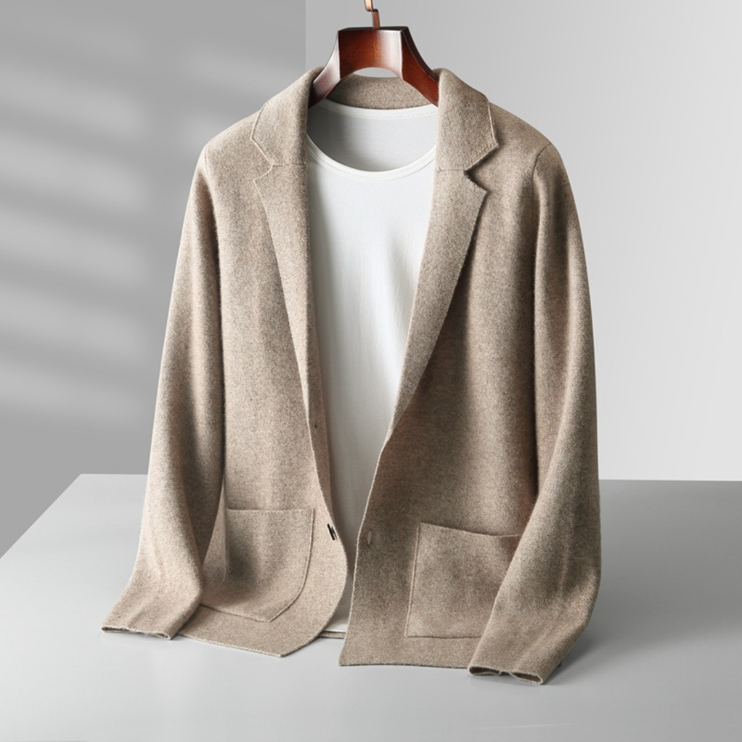 Alec | Knitted Cardigan Blazer