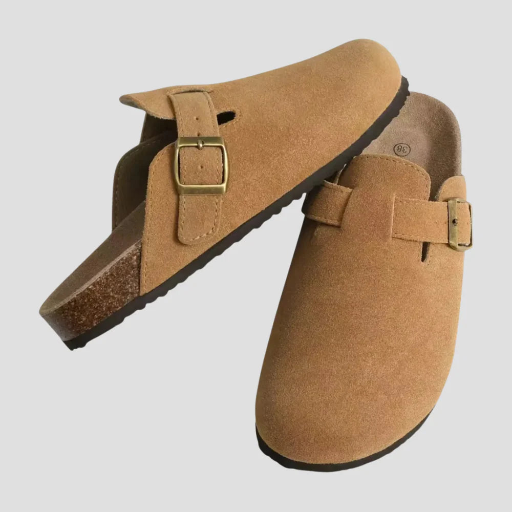 Riley | Suede Mules