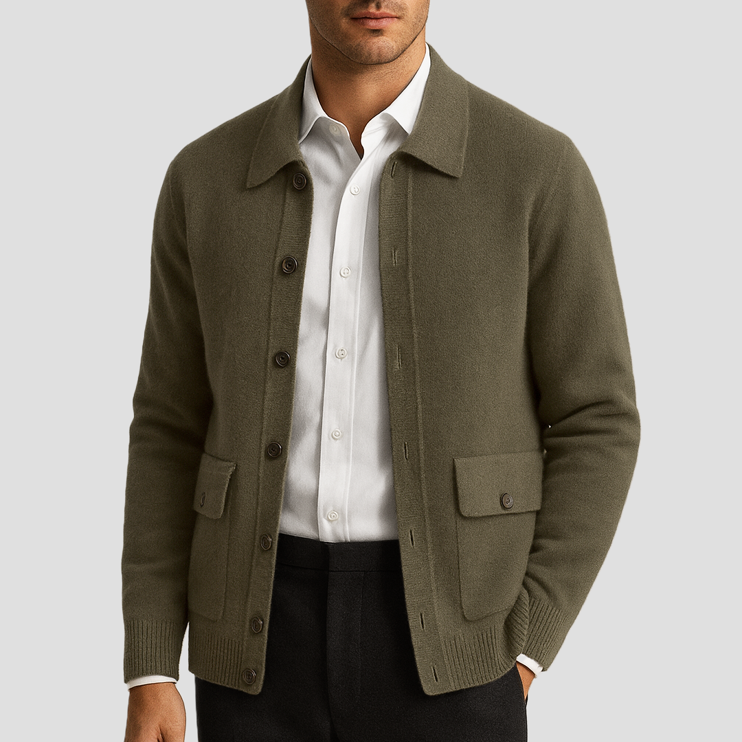 Cashmere Knit Cardigan