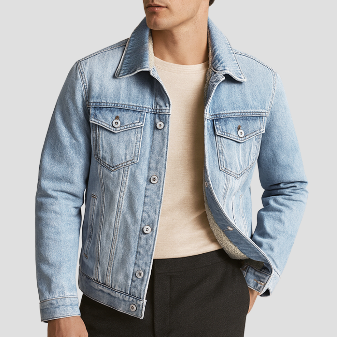 Yorick | Lined Denim Jacket