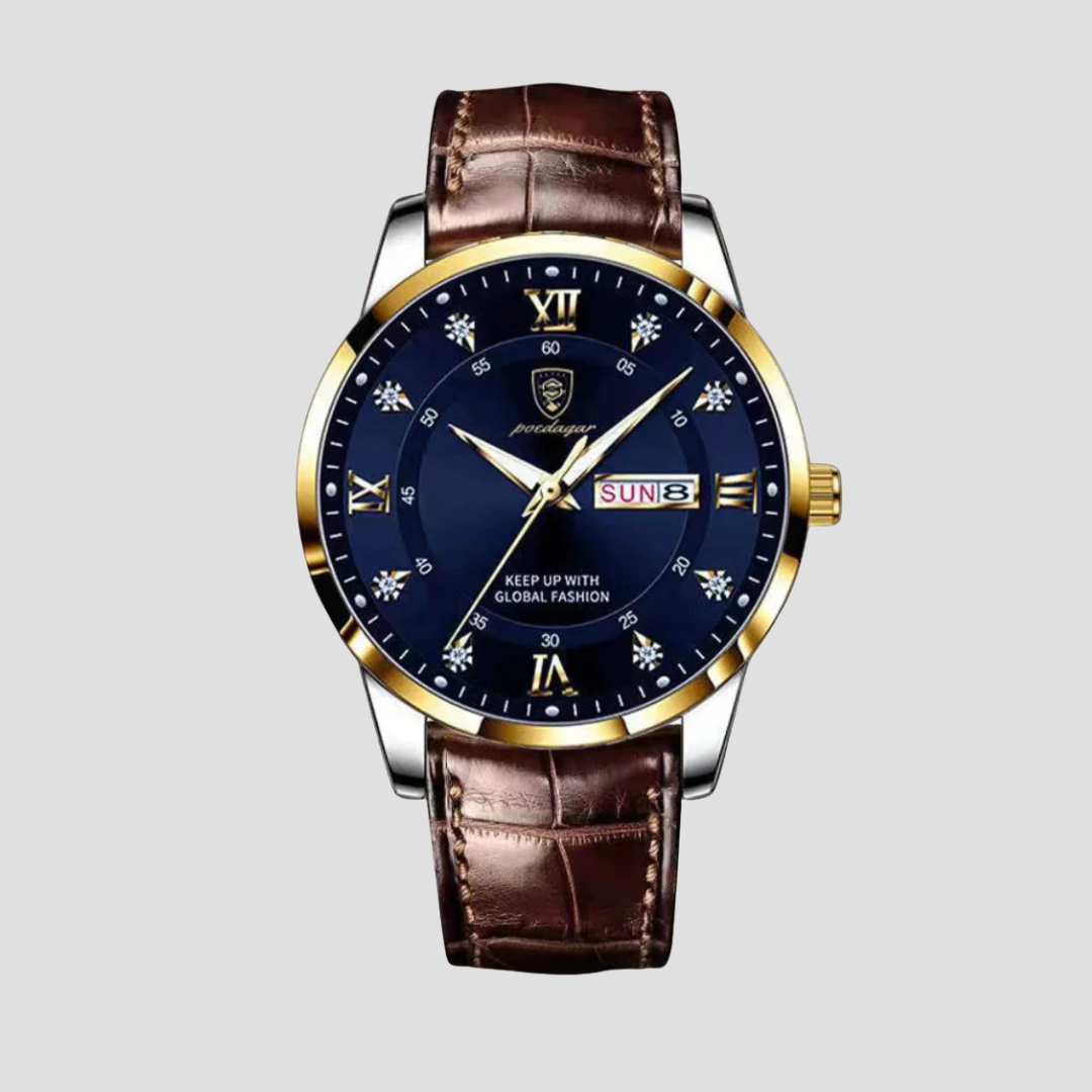 Brandon | Leather Strap Watch