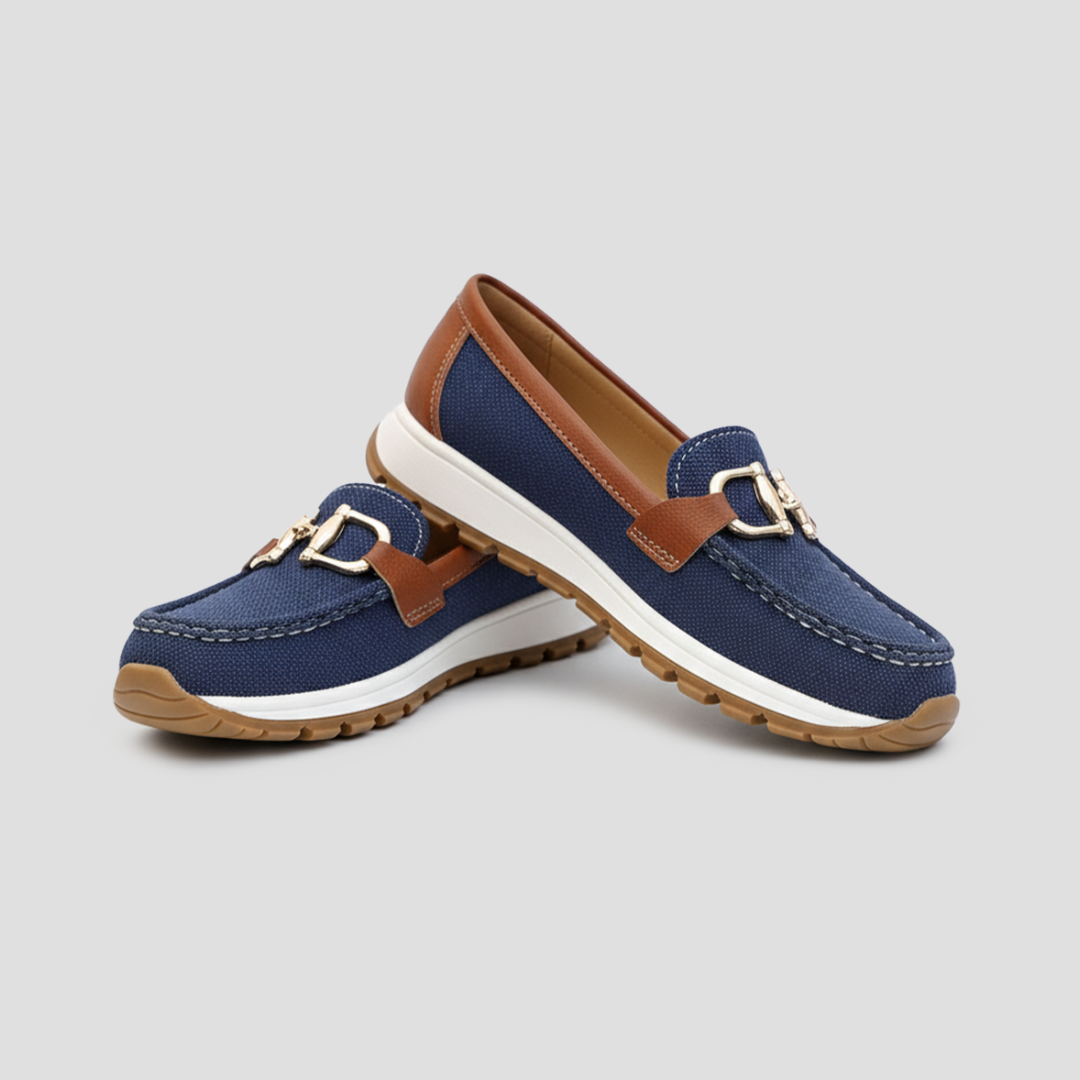 Anjie | Buckle Detail Loafers
