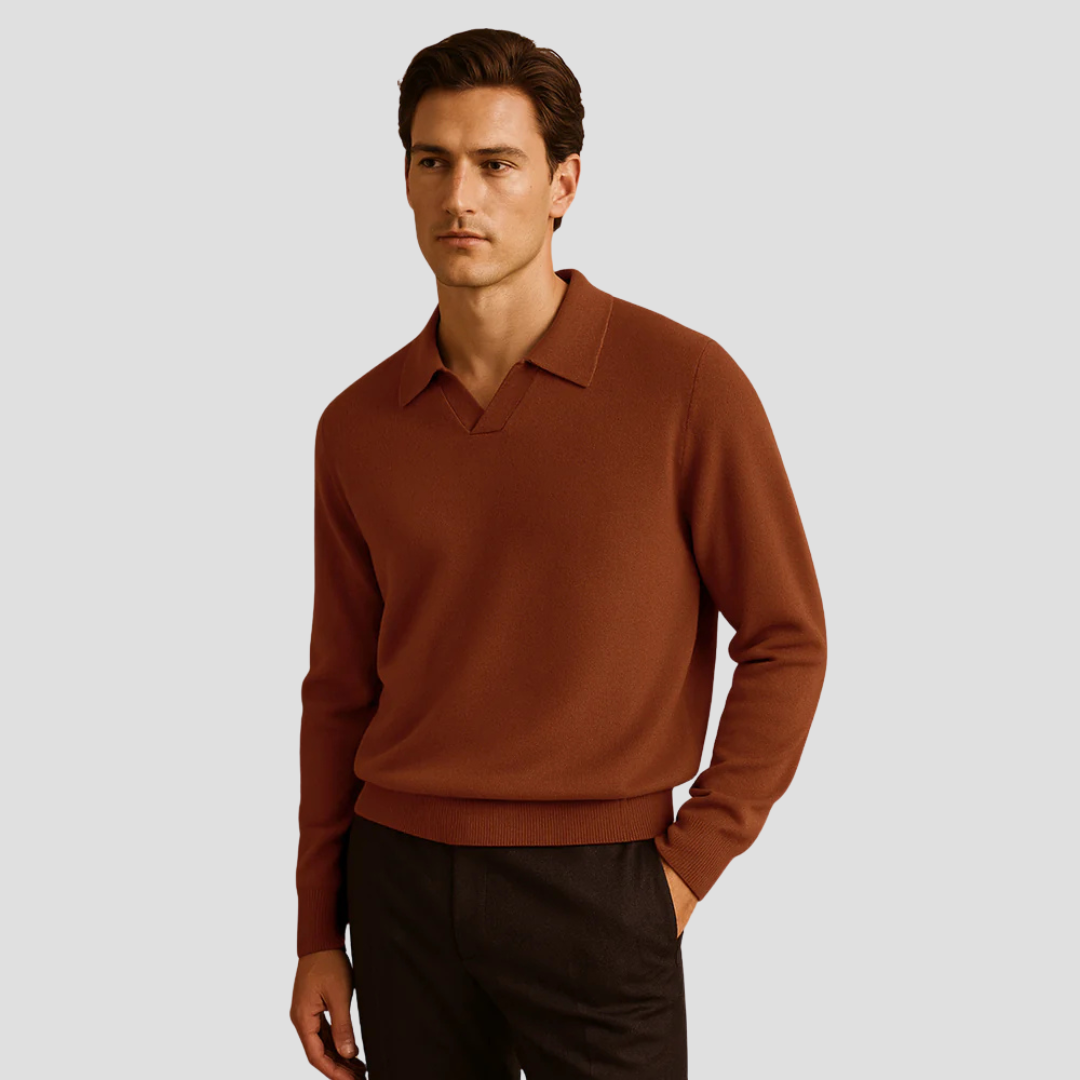 Selwyn | Open Collar Jumper