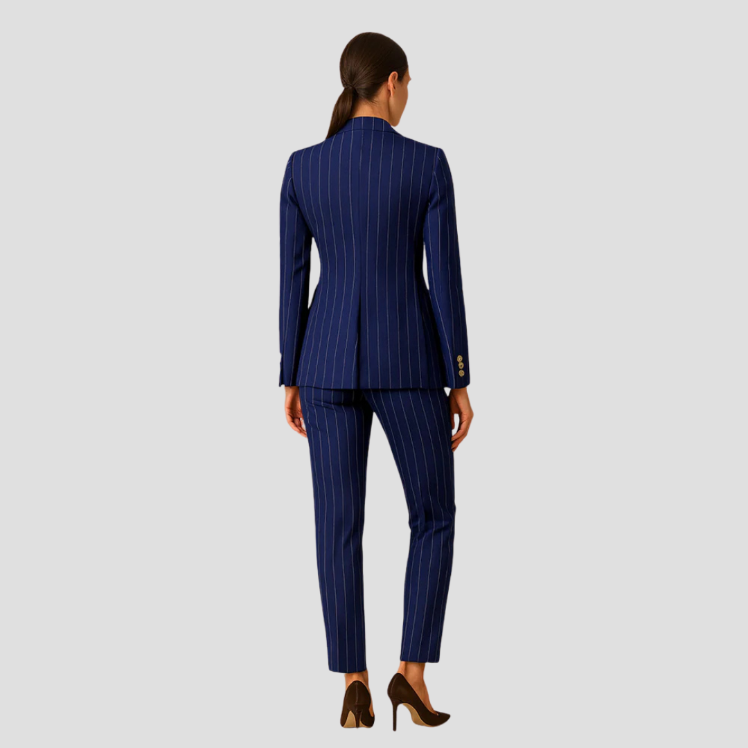 Rosa | Pinstripe Suit Set