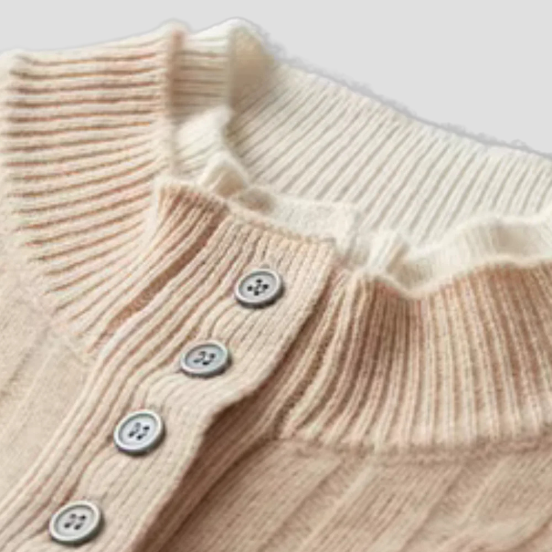 Kiton | Cable-Knit Button Sweater