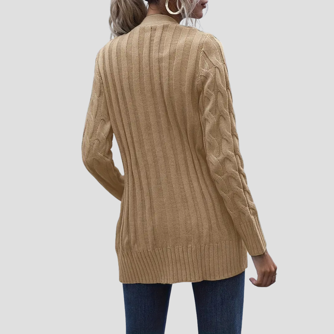 Imogen | Cable Knit Cardigan
