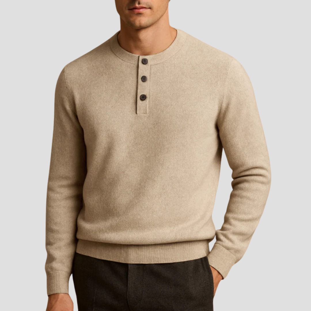 Xylon | Cashmere Henley Jumper