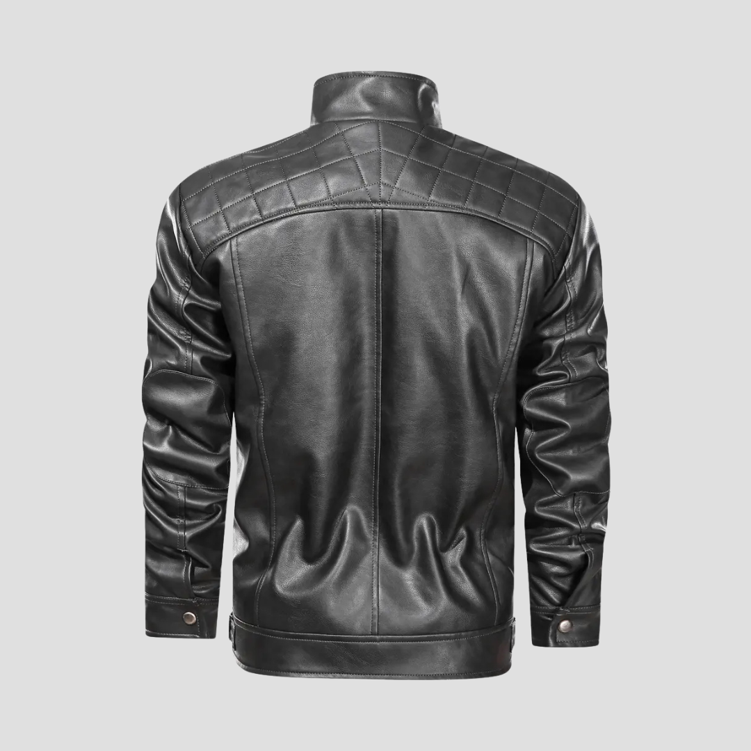Cornelius | Leather Biker Jacket