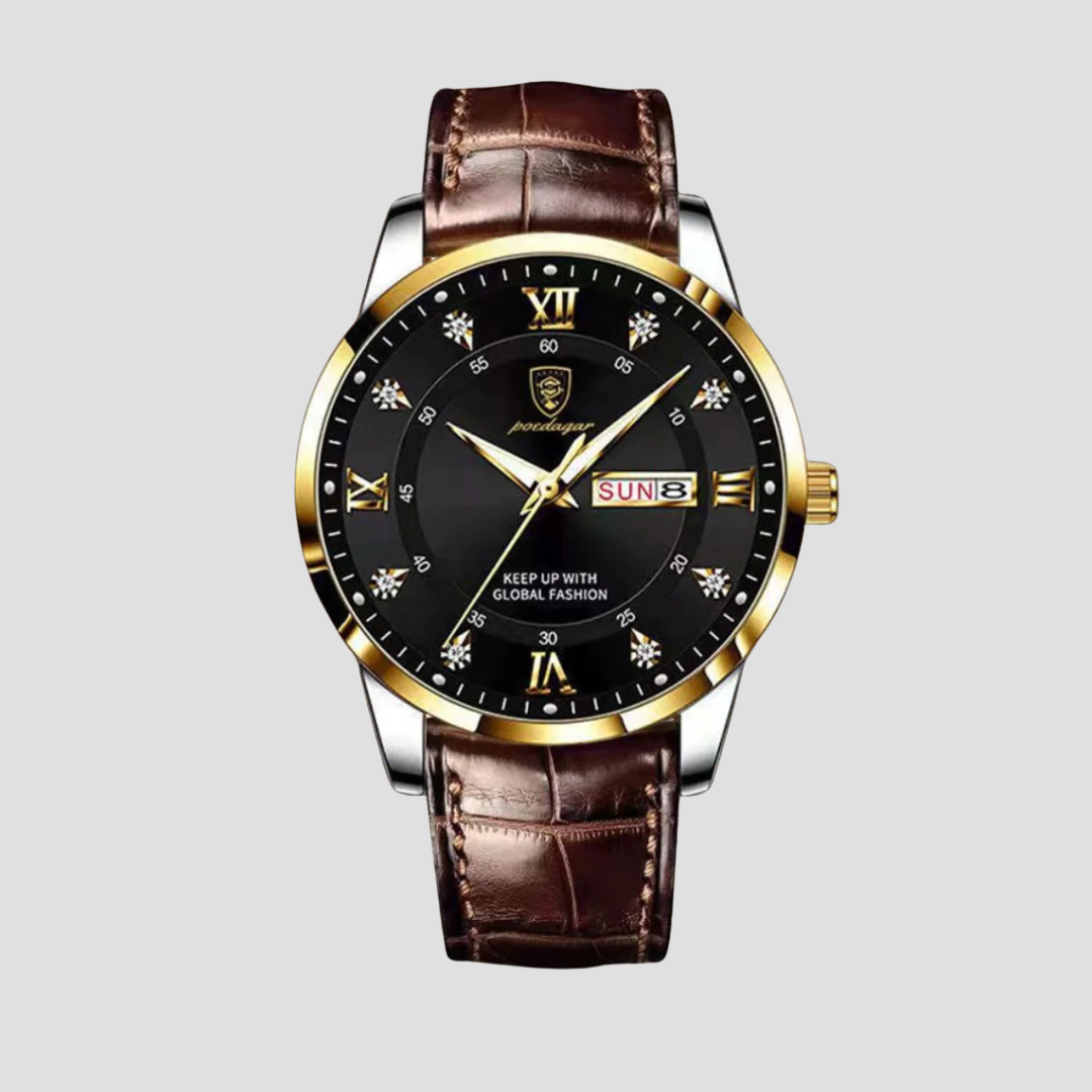 Brandon | Leather Strap Watch