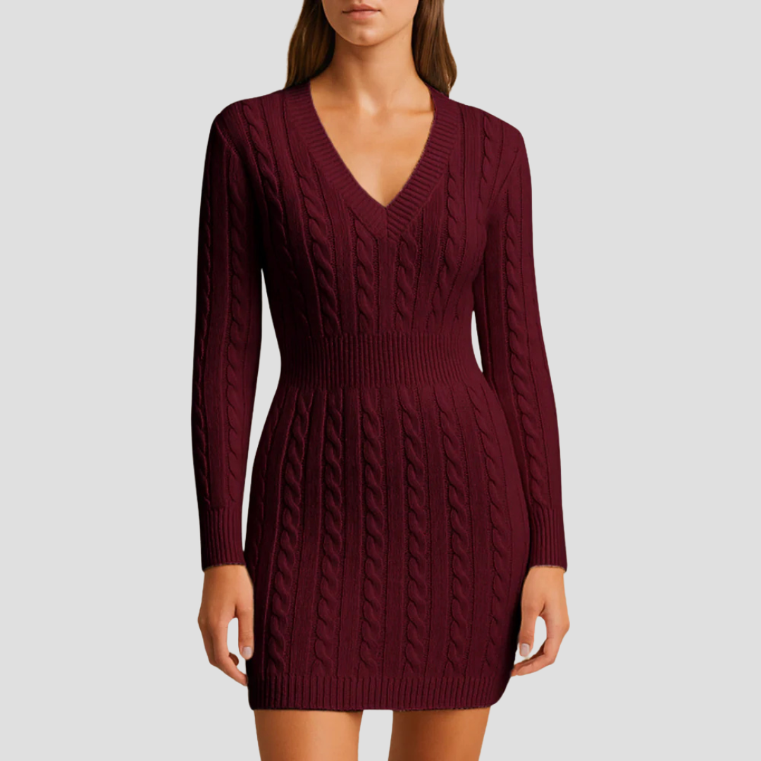 Karen | Knit Jumper Dress