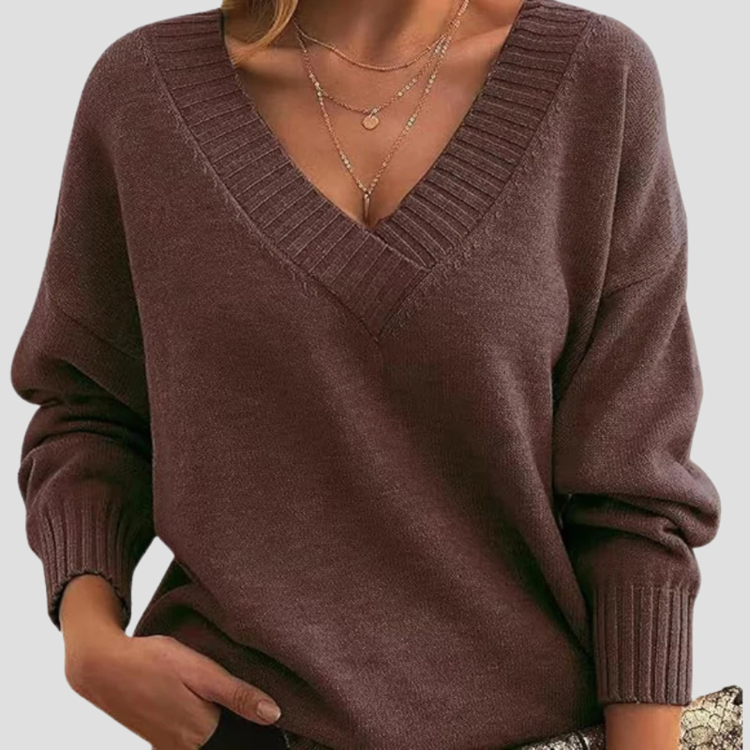 Clara | V-Neck Jumper