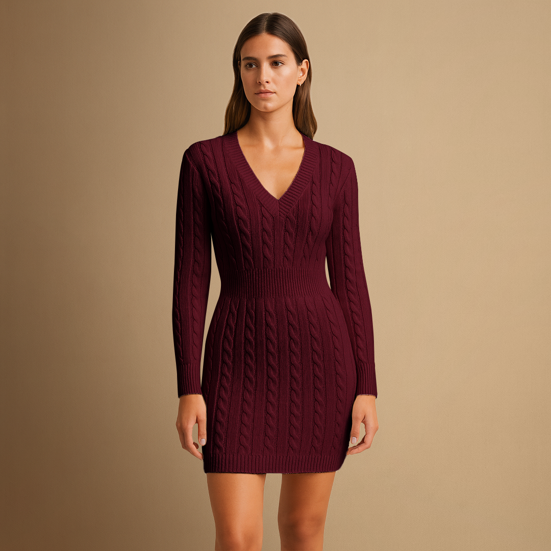 Karen | Knit Jumper Dress