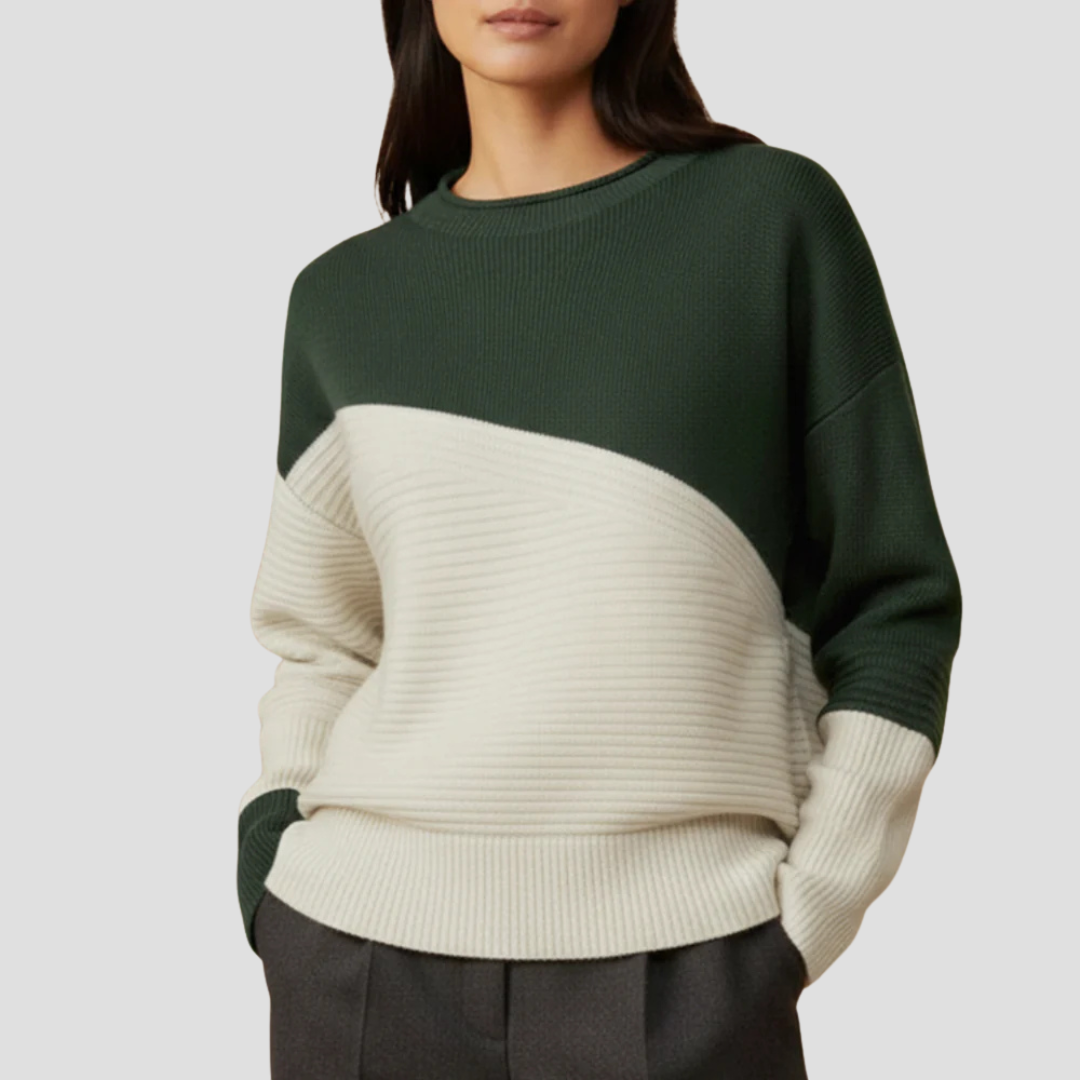 Selma | Colour-Block Jumper