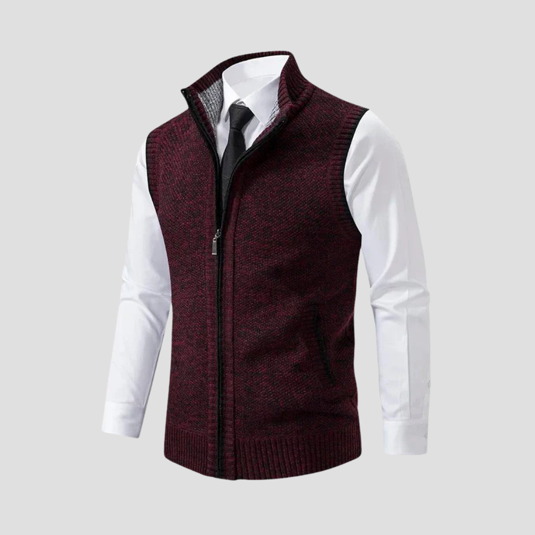 Chatham | Knitted Zip Gilet