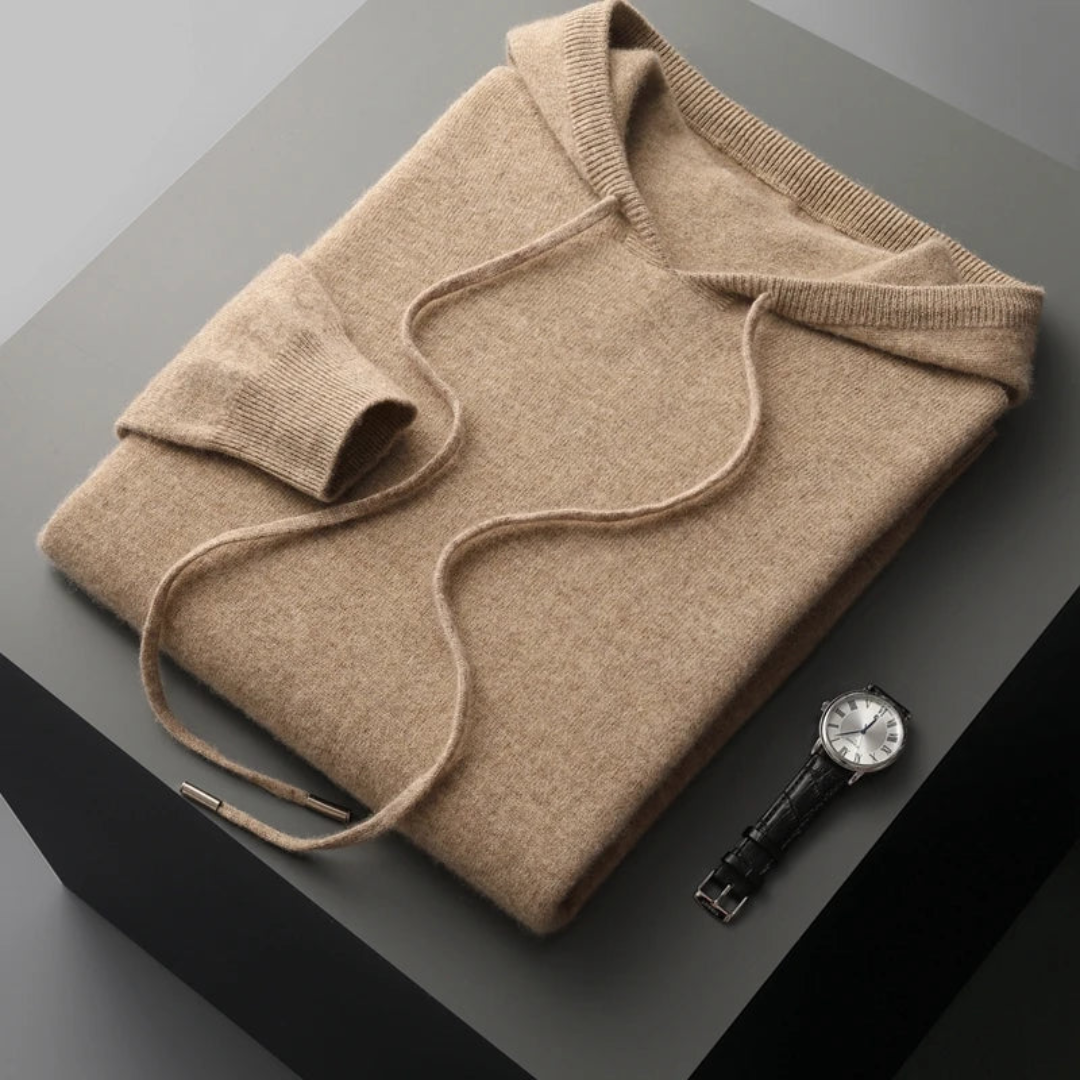 Henley | Hooded Cashmere Jumper