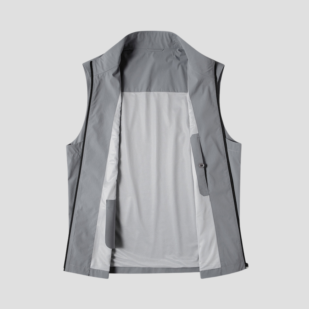 Curtis | Zip-Up Gilet