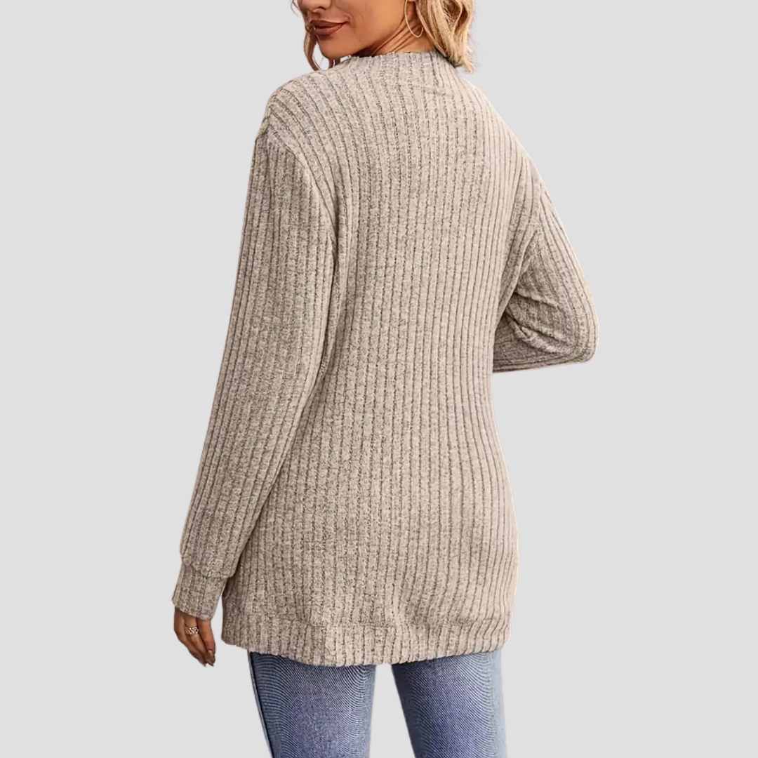 Matilda | Ribbed Knitted Cardigan
