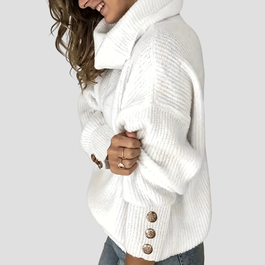Clementine | Loose Turtleneck Sweater