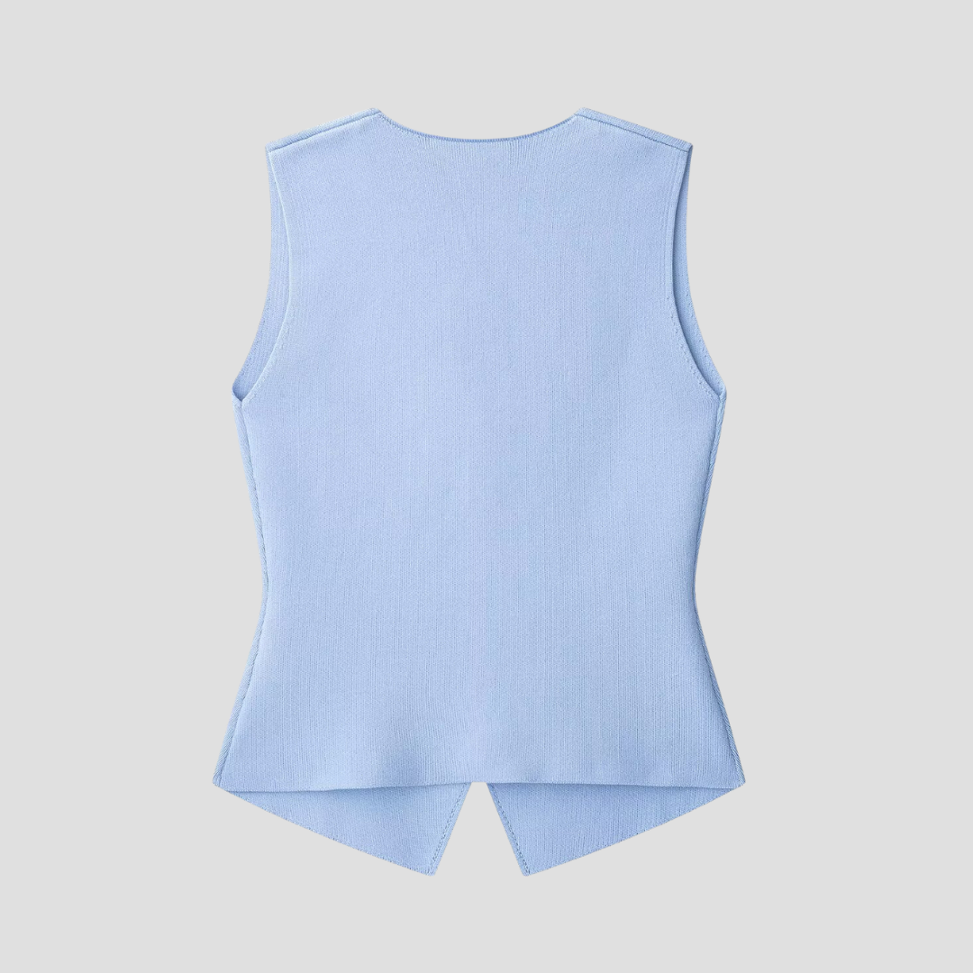 Honoria | Button-Front Vest