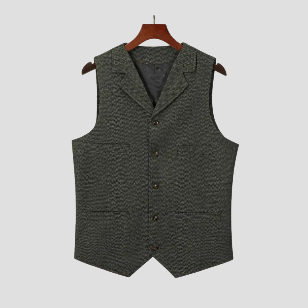 Erasmus | Tweed Suit Vest